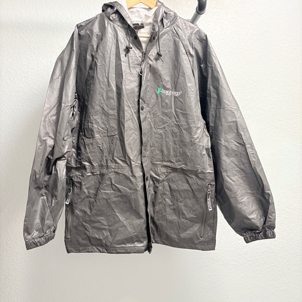Frogg Toggs Unisex Ultralight Packable Rain Jacket Size M/L